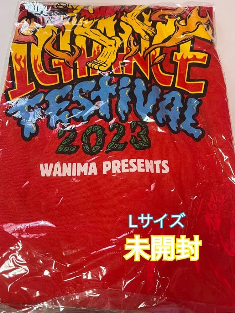 Amazon.co.jp: WANIMA ワンチャンフェス 2023 グッズT L サイズ